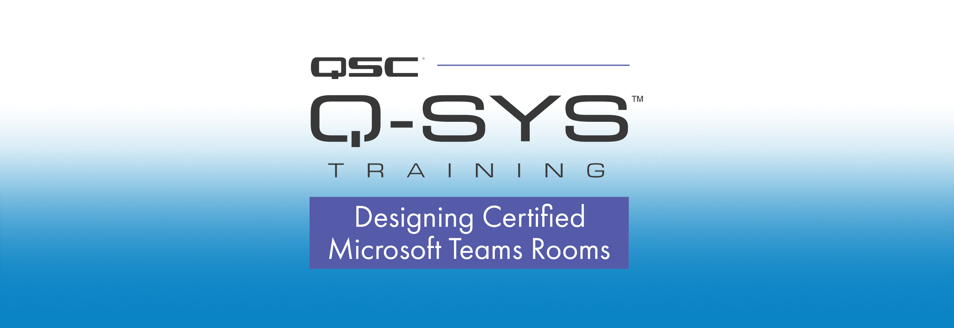 Qsc Designing Icon Jetzt registrieren, um die Webinar-Aufzeichnung anzusehen: