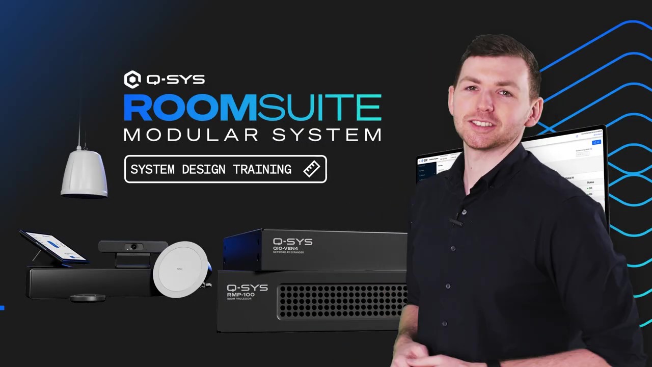 Q-SYS RoomSuite training